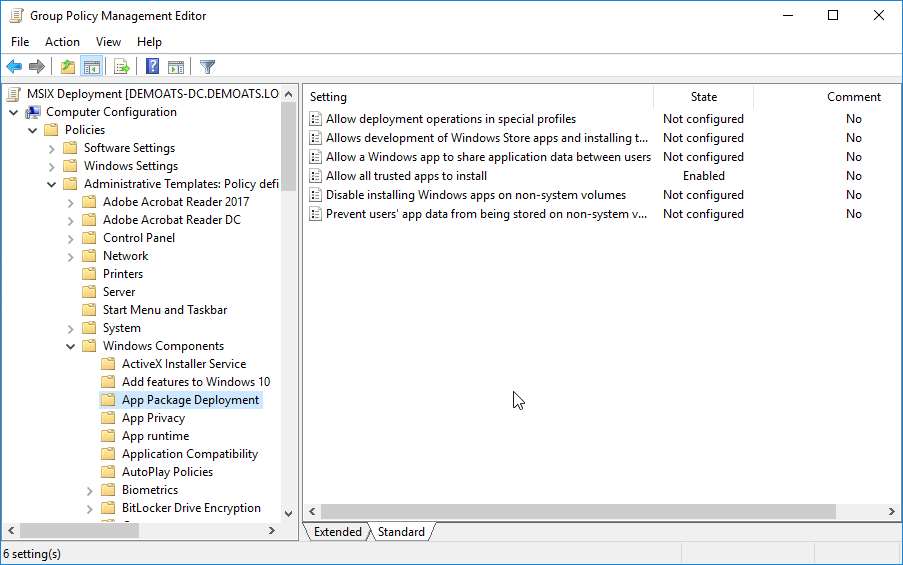 Sideload apps