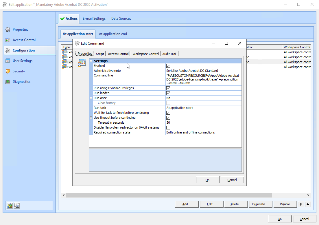 Serialize Adobe Acrobat DC Standard.