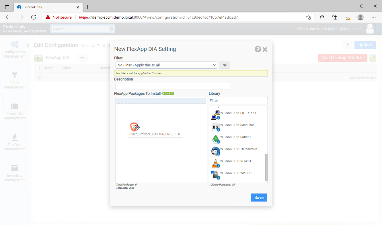 Drag-and-drop the correct application.