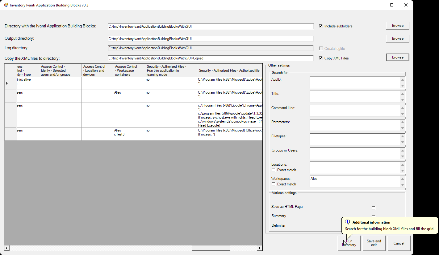 Copy building blocks to another location.