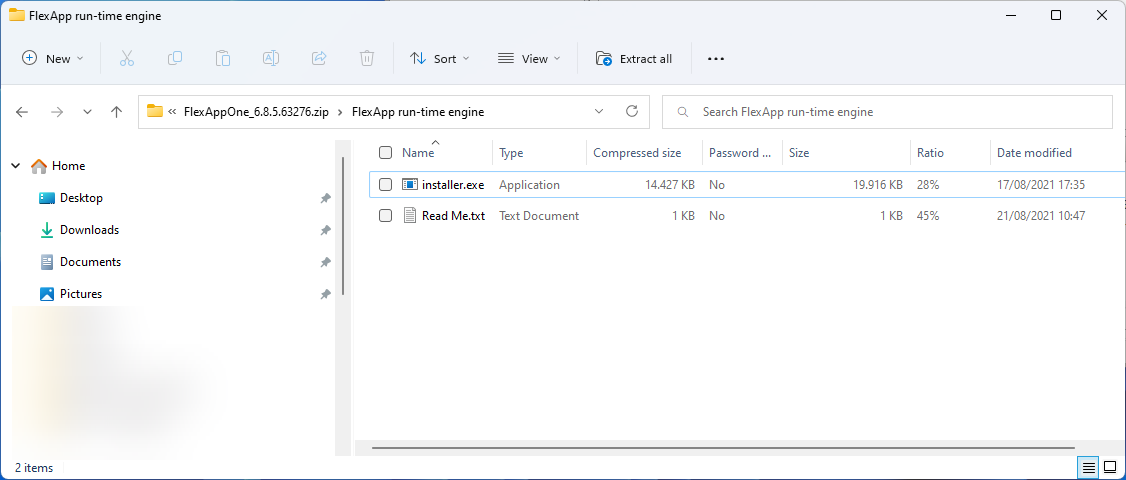 Flexapp Runtime Engine