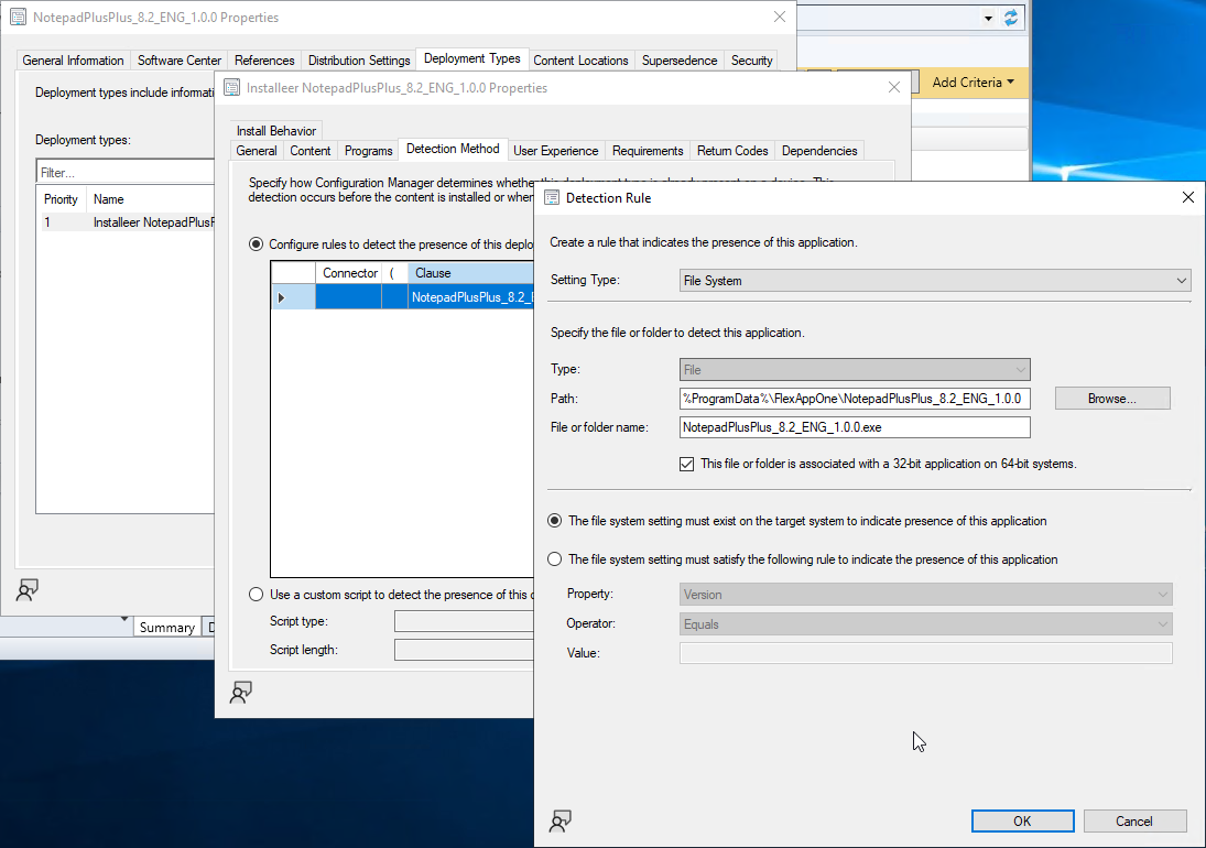 Detection rule for Notepad++